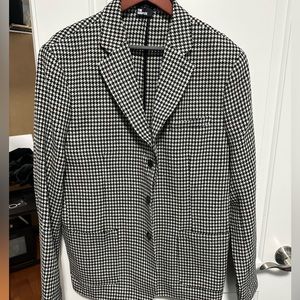 Houndstooth men’s blazer